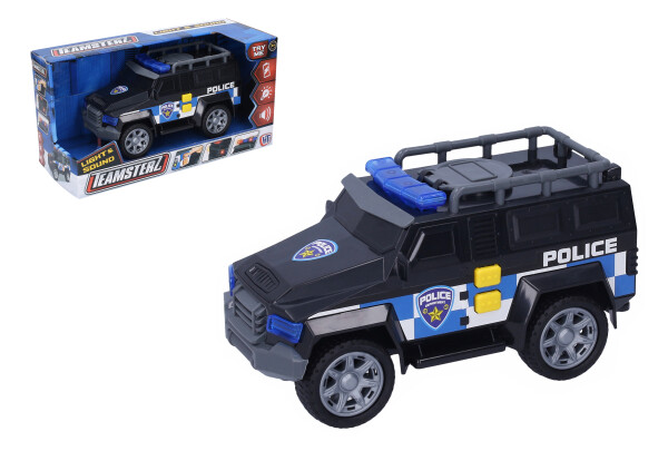 Auto - terénní policejní s efekty 22 cm, Teamsterz, W008180