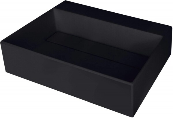 DEANTE - Correo nero Granitové umyvadlo na desku, s krycí deskouCQR_NU5M