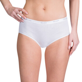 Dámské bavlněné kalhotky LADIES COTTON BOXER - BELLINDA - bílá M