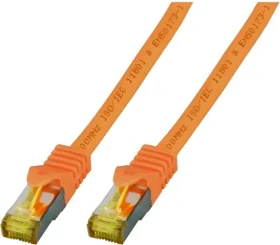 EFB Cat6a S/FTP 20m oranžová / Patch kabel / RJ45-RJ45 / LSZH / 500 MHz (MK7001.20O)