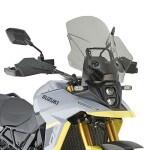 D3125S plexi kouřové Suzuki V-Strom 800 DE (23-25)/800 SE (23-25), vxš480x510 mm, o 250 mm vyšší