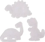 PLAYBOX Zažehlovací korálky - podložky Dino