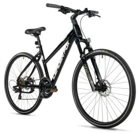 Leader Fox AWAY dámské, rám 18" (M), model 2025-2, black - ZDARMA dopravné, seřízení, odborná montáž! (Záruka nejlepší ceny. Nalezli jste někde lepší cenu? Napište nám a zkusíme ji trumfnout! )