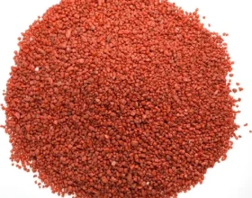 Aqua Decoris Štěrk červený 1 kg / Akvarijní štěrk / Křemenný