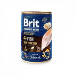 Brit Premium Dog by Nature konz Fish & Fish Skin 400g + Množstevní sleva