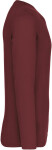 Kariban K 359 Pánské tričko s dlouhým rukávem 20.K359 wine XL