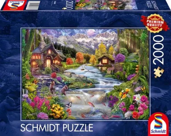 SCHMIDT Puzzle Horský potok