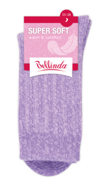 Dámské ponožky SUPER SOFT SOCKS - BELLINDA - béžová 39 - 42