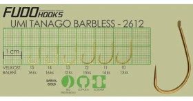 FUDO HOOKS Háček Tanago Brl vel. 15 / 16 ks