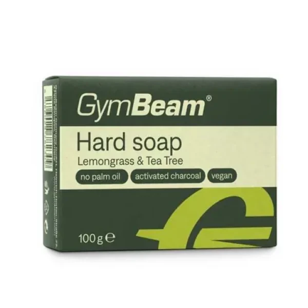 Tuhé mýdlo Lemongrass Tea tree oil 100 g - GymBeam (hnědá) (122092-1-single_variant)