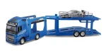 Bburago STREET FIRE Kamion s návěsem Multicar Carrier Volvo FH16 + Porsche 911 GT2 RS 1:43