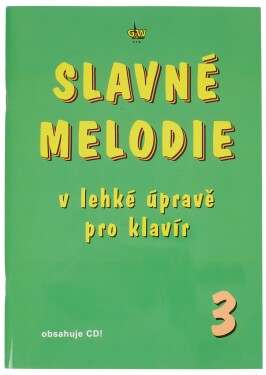 Slavné melodie lehké úpravě pro klavír