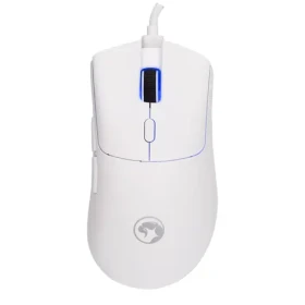 Marvo Niro 40 bílá / herní optická myš / 12000 DPI / 6 tlačítek / USB / 1.5m (G950 WH)