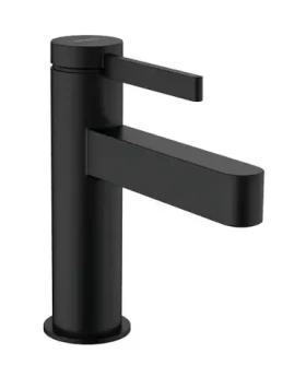 Hansgrohe Finoris - Umyvadlová baterie | s výpustí Push-Open | CoolStart | EcoSmart | matná černá (76024670)