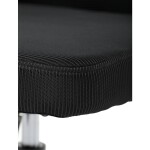 Kancelářská židle, houpací mechanismus, černá, KA-K2021 BK