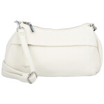 Stylová dámská koženková crossbody kabelka Foppa, béžová