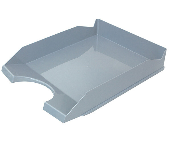 Office Products kancelářský odkladač, A4, PS-PP, šedý
