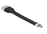 DeLock USB Type-C (M) - HDMI (F) černá / Adaptér / 14 cm / High Speed (86933)