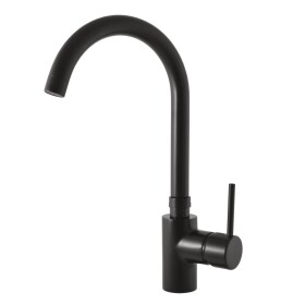 RAV Slezák - SEINA - Dřezová baterie, Černá matná, Černá - matná, 1/2" SE919.5/4CMAT