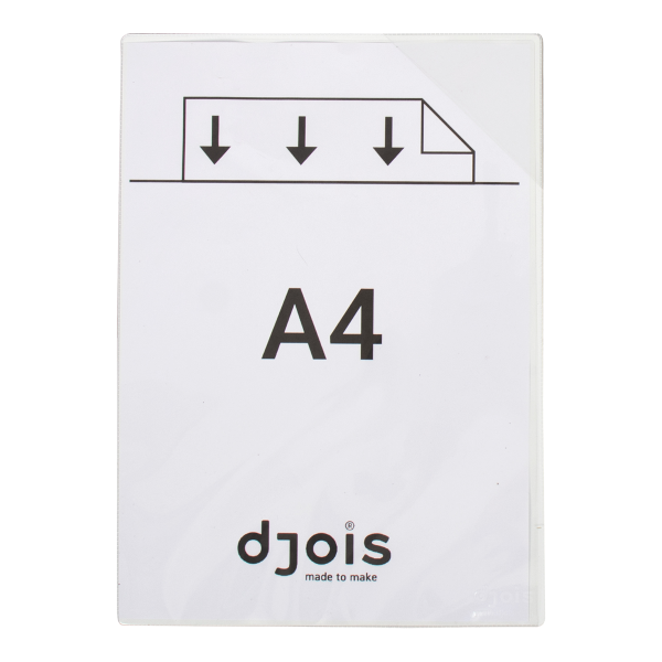 Djois magnetická kapsa - Kang Easy Load, A4, transparentní, bílá, 5 ks