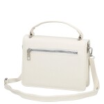 Minimalistická dámská crossbody kabelka Assa, bílá