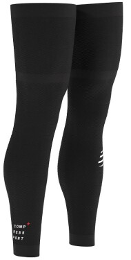 Compressport Full Legs návleky na nohy - Celonožní kompresní návleky Compressport Full Legs - BLACK Velikost: T4