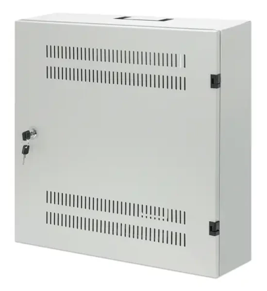 Intellinet Nástěnný rozvaděč 4U 540x550 mm šedá / Rozvaděč / 19" / Uzavřený rám / Nosnost 60 kg / Kov (713641)