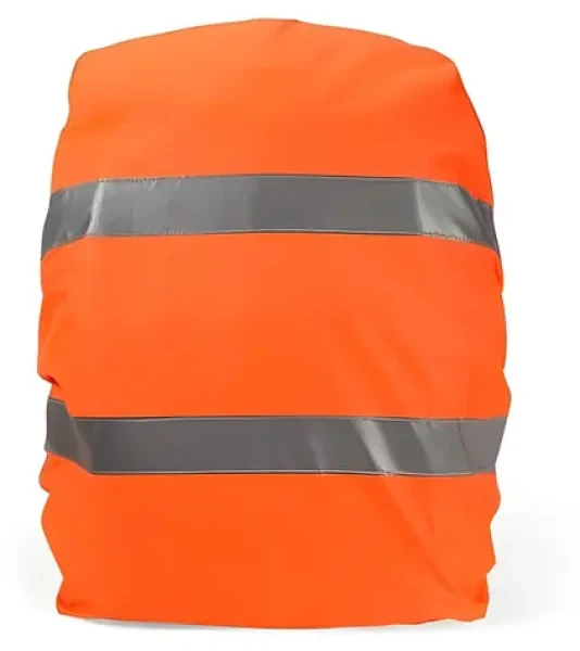 DICOTA Raincover HI-VIS oranžová / Pláštěnka na batoh / 25 l / do 320×455×220 mm / polyester / reflexní 3M pruhy (P20471-09)