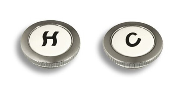 NOVASERVIS - Označovač vody teplá CLASSIC chrom TS/CLASH,0