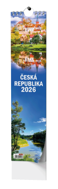 Nástěnný kalendář vázankový/kravata 2026 Baloušek - Česká republika