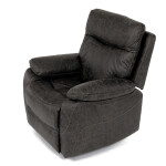 TV a relaxační křeslo s elektrickým ovládáním, potah coffee látka v dekoru vintage, 1 motor 240V