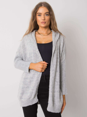 Cardigan TW SW BI model 15850817 šedá jedna velikost - FPrice