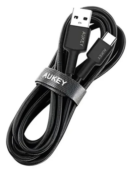 OEM CB-CA2 černá / Nabíjecí kabel / USB-C - USB-A / 60 W PD / 2 m / nylonový (CB-CA2 OEM)