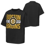 Outerstuff Dětské tričko Boston Bruins NHL Shot Speed Short Sleeve Elevated Velikost: Dětské L (158 – 164)