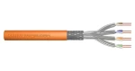 Digitus CAT 7 S/FTP oranžový / Instalační kabel / 1000 m / AWG 23/1 / LSZH / CPR B2ca / 1200 MHz (DK-1745-VH-10)