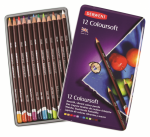Derwent Coloursoft 0701026 12 ks umělecké pastelky