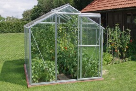 Skleník ze skla LIMES Viva V6/2, š. 1,97 m × d. 2 m, tl. skla 3 mm