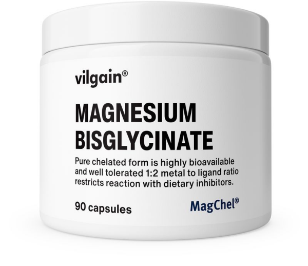 Vilgain Hořčík bisglycinát – 90 kapslí