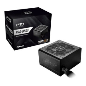 ASROCK zdroj PRO-850B, 850W, 80Plus Bronze, 120 mm, ATX 3.1 EDF_1883068