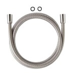 Laufen - Sprchové příslušenství Sprchová hadice SimiFlex, 180 cm, kartáčovaná ocel H3629800901401