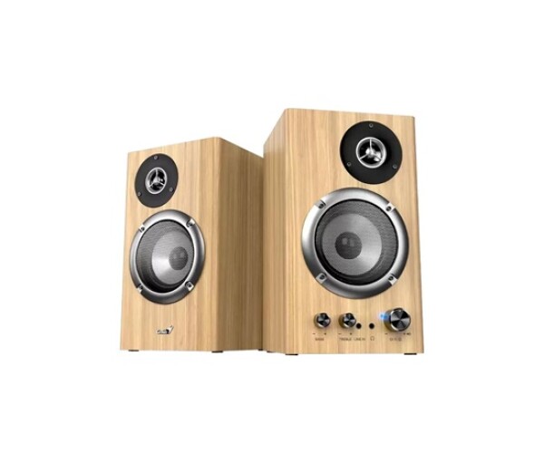 GENIUS Reproduktor SP-HF1812BT, BT, 3.5mm jack, 50W, světlé dřevo EDF_1561630