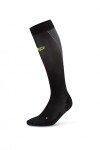 CEP dámské běžecké kompresní podkolenky ULTRALIGHT 4.0 - black / grey Velikost: II (25-31 cm obvod lýtka)