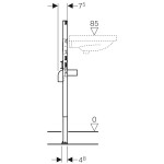 GEBERIT Duofix pro umyvadlo, 111.485.00.1