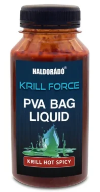 Haldorádó Dip Krill Force PVA Bag Liquid 180ml Krill Hot Spicy (HD32578)