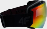 Pánské snowboardové brýle 4FAW22AGOGM014 černé Černá one size