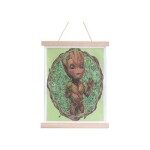 Crystal Art plátno - Groot, 35x45cm - Craft Buddy