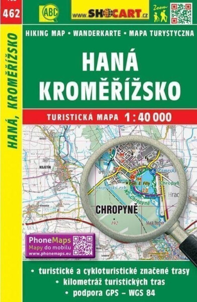 SC 462 Haná, Kroměřížsko 1:40 000