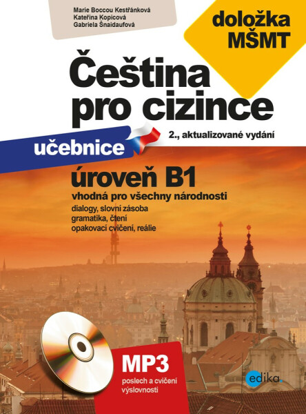 Čeština pro cizince B1 - Marie Boccou-Kestřánková