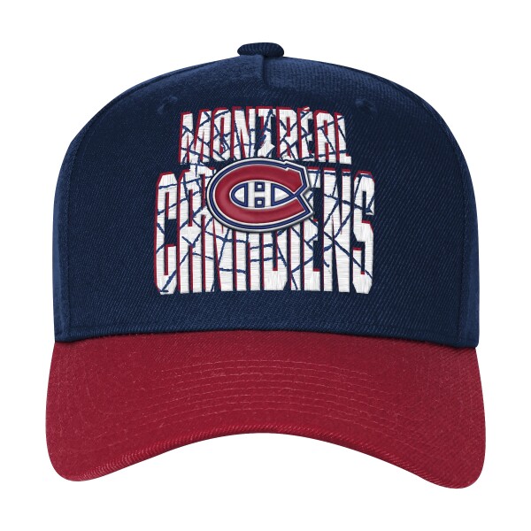Outerstuff Dětská kšiltovka Montreal Canadiens NHL Icebound Pro Crown