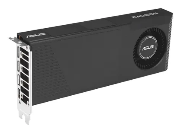 ASUS Radeon AI PRO R9700 Turbo černá / Grafická karta / 2920 MHz / 32GB GDDR6 / 256-bit / HDMI+3xDP (90YV0MN0-M0NA00)